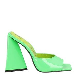 The Attico green women’s sandals